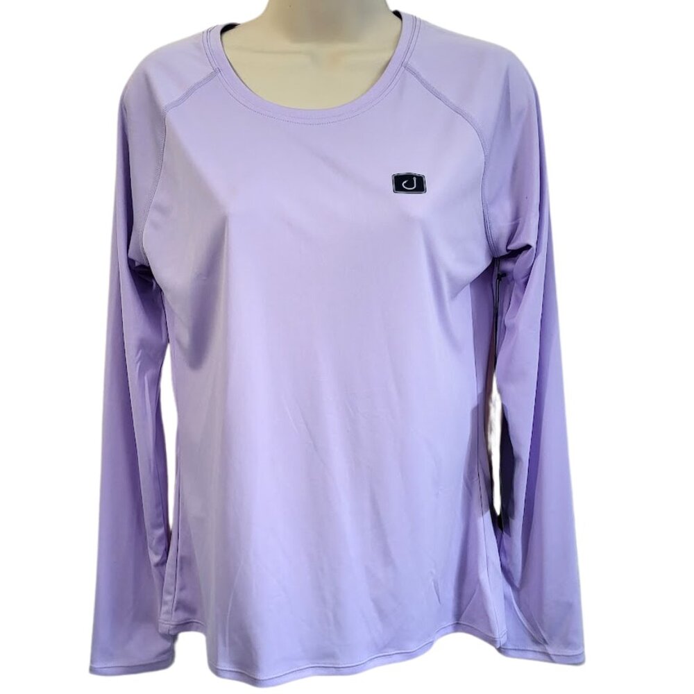 AVID Lavender Long Sleeve Dry-Fit Performance Gear Top - New With Tags Women's M
